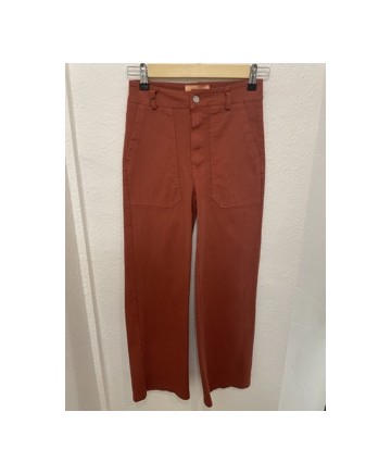 PANT BOYFIT TERRACOTTA