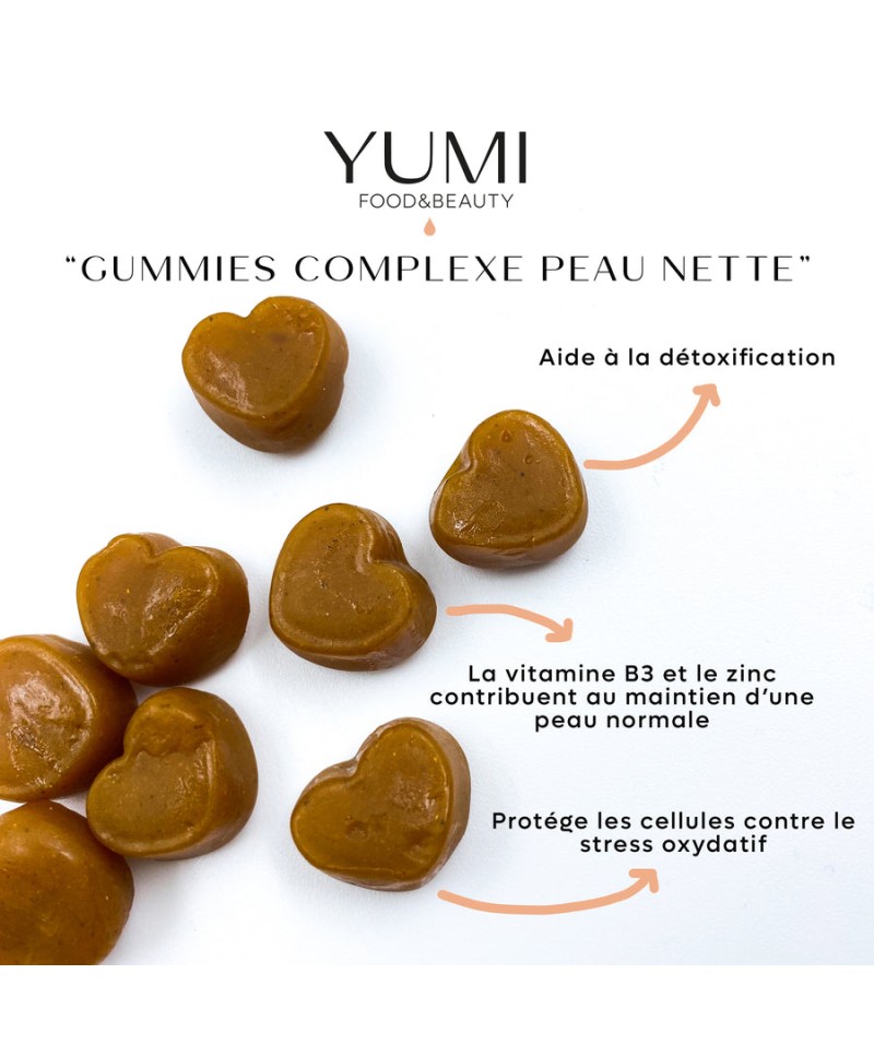 Yumi gummies peau nette